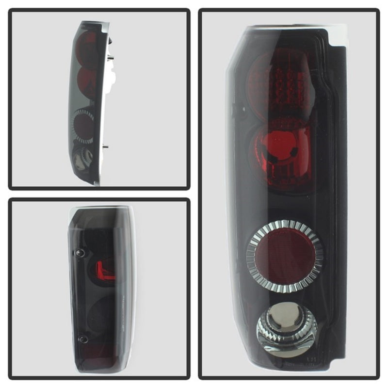 Spyder Ford F150 87-96/Ford Bronco 88-96 Euro Style Tail Lights Black Smoke ALT-YD-FF15089-BSM-SR1 Performance
