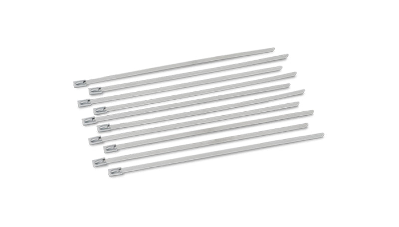 Vibrant SS Cable Ties 7.5in Long (10 cable ties / Pack)
