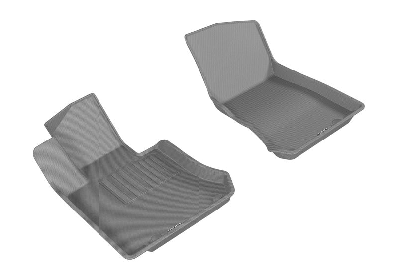 3D MAXpider 2016-2020 Mercedes-Benz GLC-Class X205 Kagu 1st Row Floormat - Gray-SR1 Performance