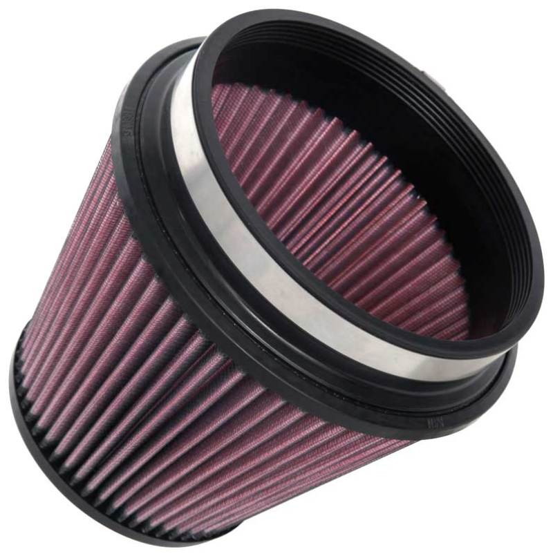 K&N Universal Clamp-On Air Filter 6in FLG / 7-1/2in B / 5in T / 6in H-SR1 Performance