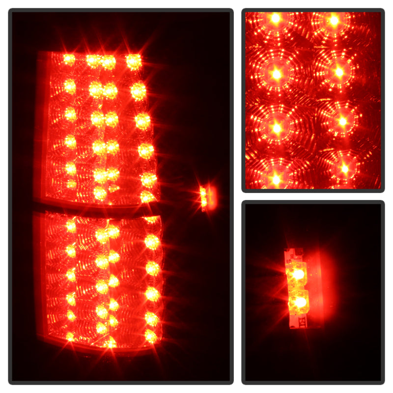 Spyder Chevy Suburban/GMC Yukon/Yukon Denali 07-14 LED Tail Lights Blk Smke ALT-YD-CSUB07-LED-BSM-SR1 Performance