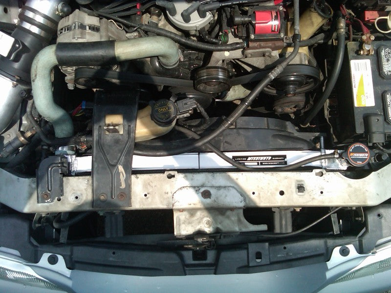 Mishimoto Aluminum Radiator for 1994-1995 Ford Mustang with Stabilizer System - Improved Cooling and Durability