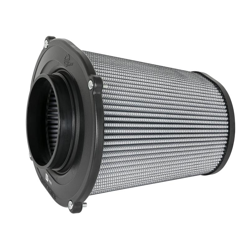 aFe Quantum Pro DRY S Air Filter Flat Top - 5in Flange x 9in Height-SR1 Performance