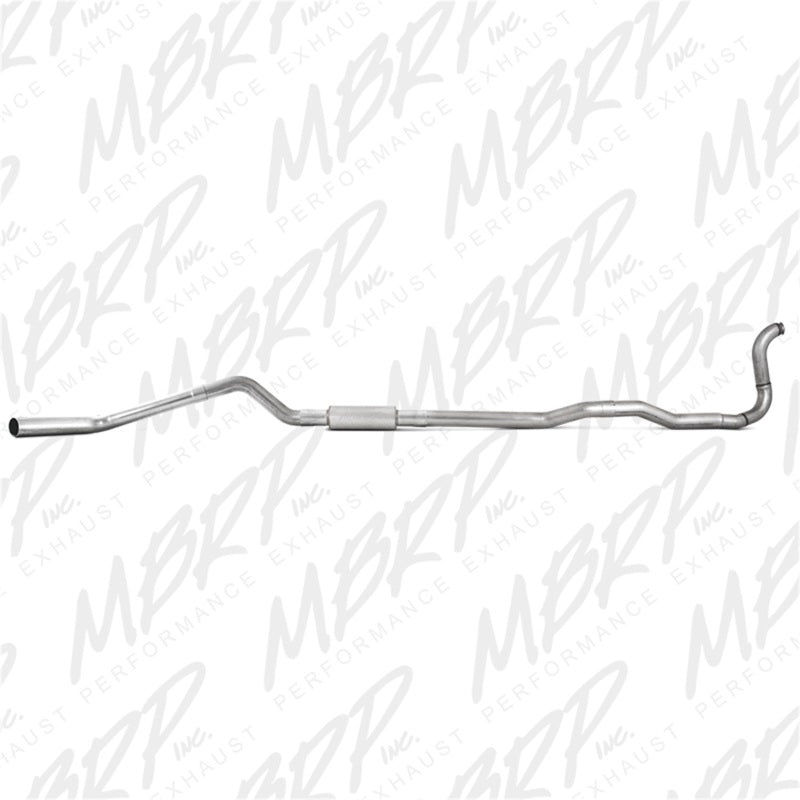 MBRP 88-93 Dodge 2500/3500 Cummins 5.9L 4WD ONLY Turbo Back Single Side Exit P Series Exhaust-SR1 Performance