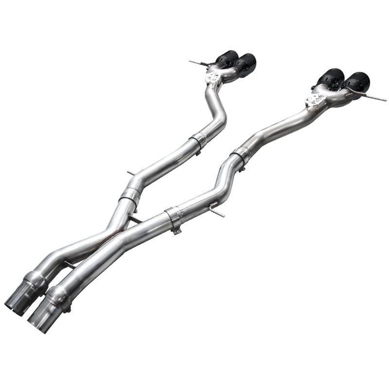 AWE Tuning 23-24 BMW G87 M2 Track Edition Exhaust - Diamond Black Tips