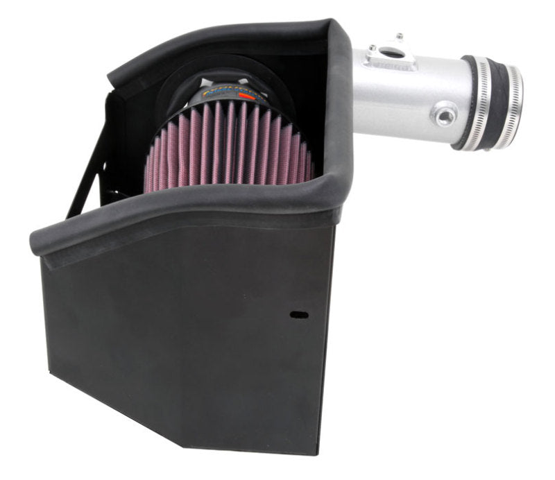 K&N 13 Subaru BRZ 2.0L / 13 Scion FR-S 2.0L Silver 69 Series Typhoon Intake-SR1 Performance