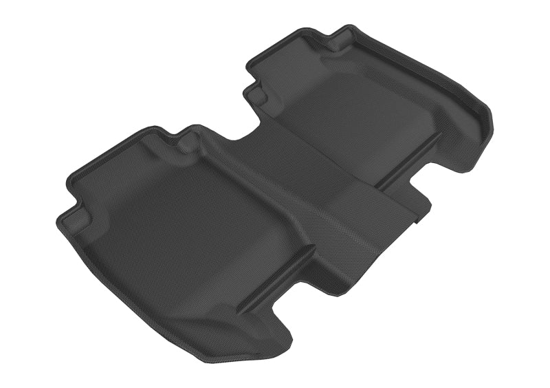 3D MAXpider 2016-2020 Honda Hr-V Kagu 2nd Row Floormats - Black-SR1 Performance