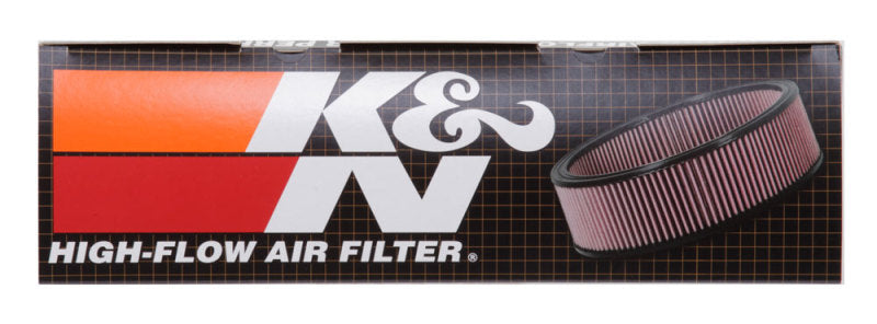 K&N Custom Air Filter 14 inch OD 12 11/16 inch ID 2 1/2 inch Height-SR1 Performance