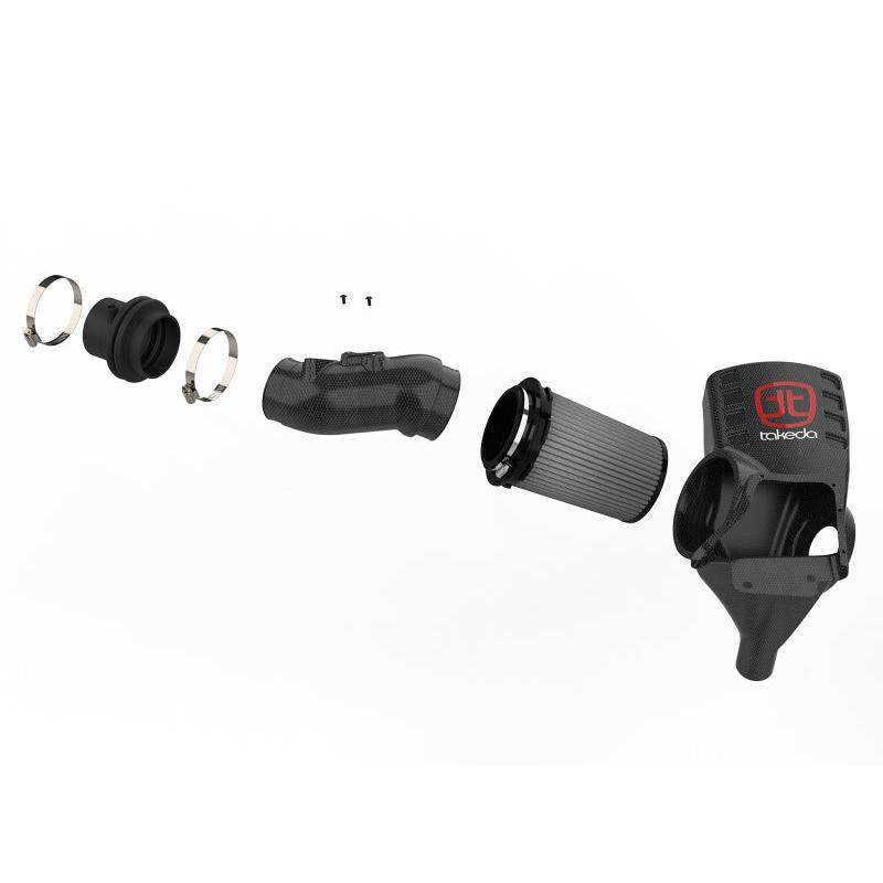 aFe Air Intake System Pro Dry S 17-19 Honda Civic Type R I4-2.0L (t)-SR1 Performance