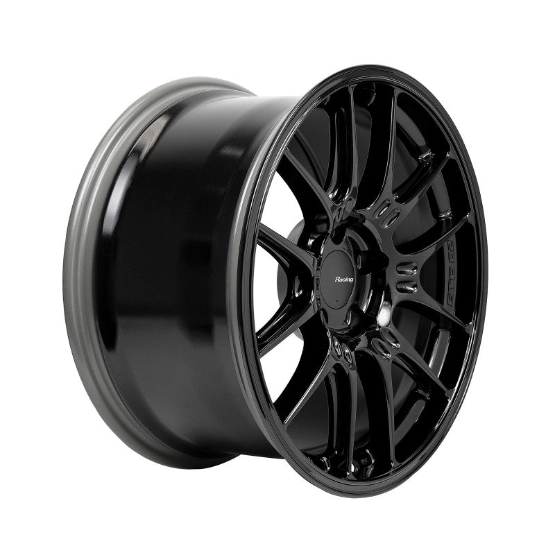 Enkei GTC02 18x9.5 5x114.3 40mm Offset 75mm Bore Gloss Black Wheel-SR1 Performance