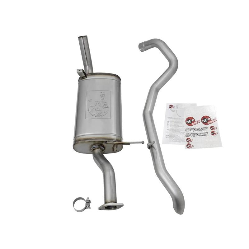 aFe MACHForce XP 2-1/2in 409 SS Cat Back Exhaust 2001-2016 Nissan Patrol (Y61) I6-4.8L 4 Door