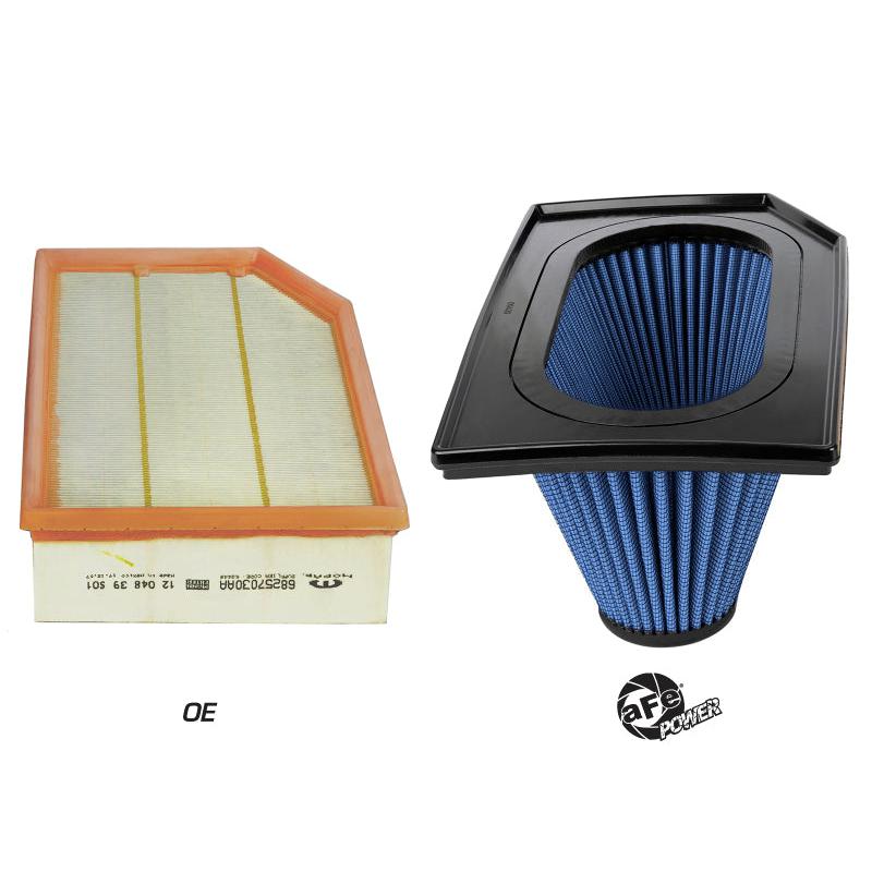 aFe Magnum FLOW PRO 5R Inverted Air Filter 18-19 Jeep Wrangler (JL) I4-2.0L(t) / V6-3.6-SR1 Performance