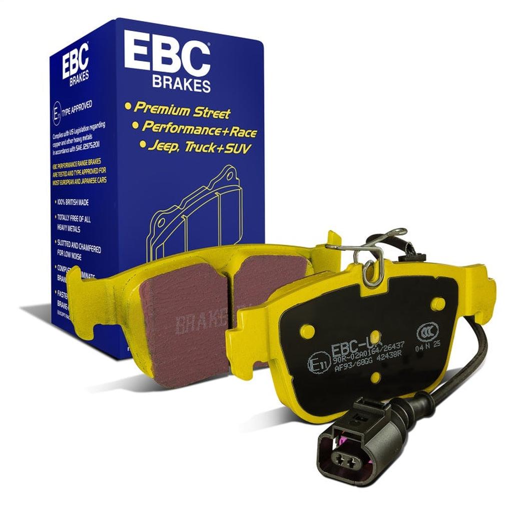 EBC Yellowstuff Rear Brake Pads for Volkswagen Golf R/GTI (Mk8) – High-Performance Street and Track Use