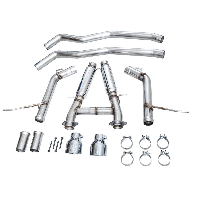 AWE Tuning 18-23 Dodge Durango SRT & Hellcat Track Edition Exhaust - Chrome Silver Tips