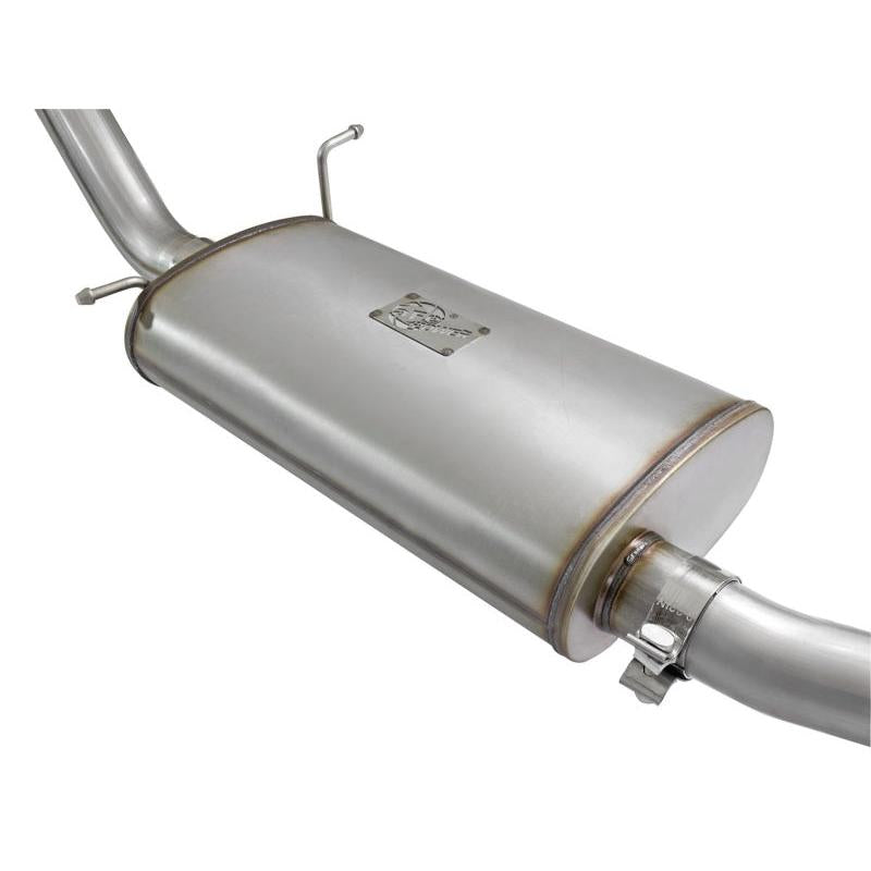 aFe MACHForce XP Exhausts Cat-Back Black Tip 09-17 GM Silverado 1500 4.3/5.3L RegCab SB/LB-SR1 Performance