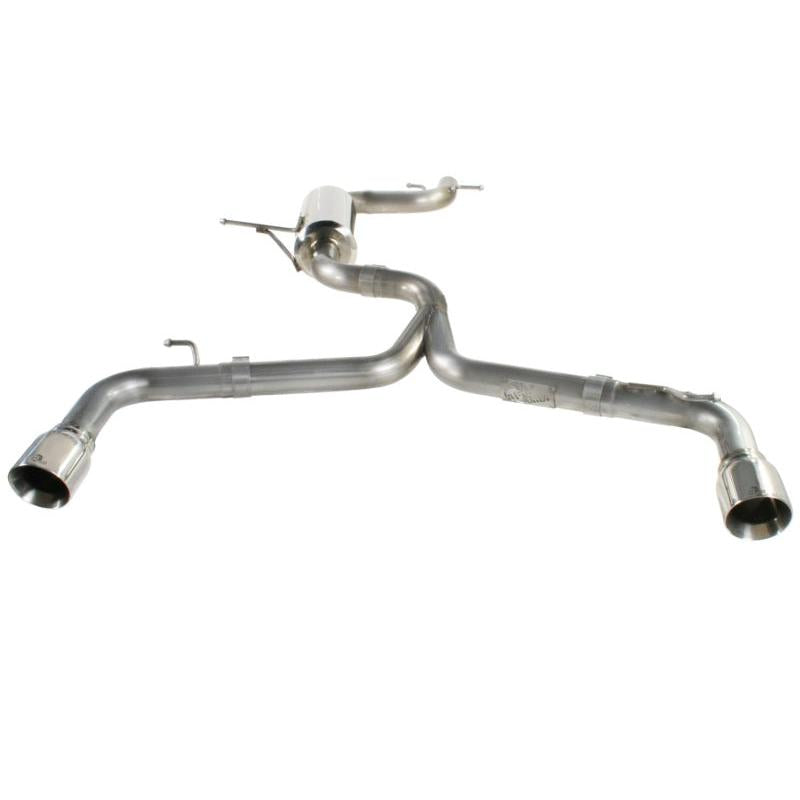 aFe MACHForce XP Exhaust 304SS Cat-Back w/ Polished Tips 12-13 VW Beetle L4 2.0L (t)-SR1 Performance