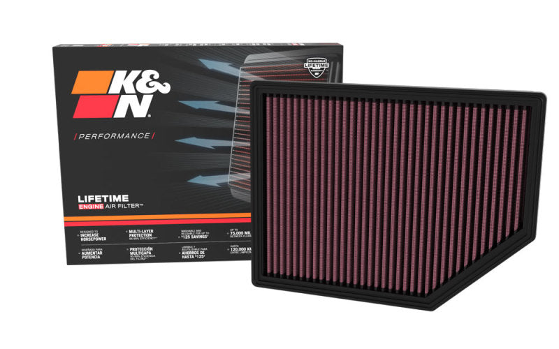 K&N 22-23 Ford Bronco Raptor 3.0L V6 Replacement Air Filter-SR1 Performance