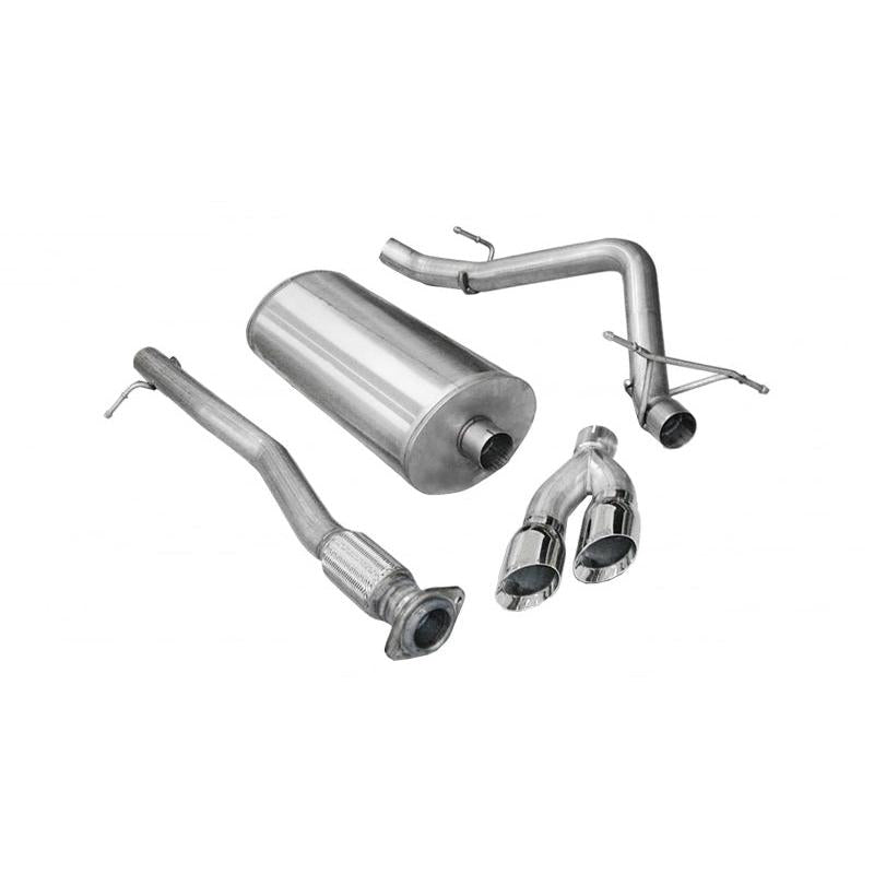 Corsa 2009-2009 Chevrolet Silverado Crew Cab/Short Bed 1500 4.8L V8 Polished Sport Cat-Back Exhaust