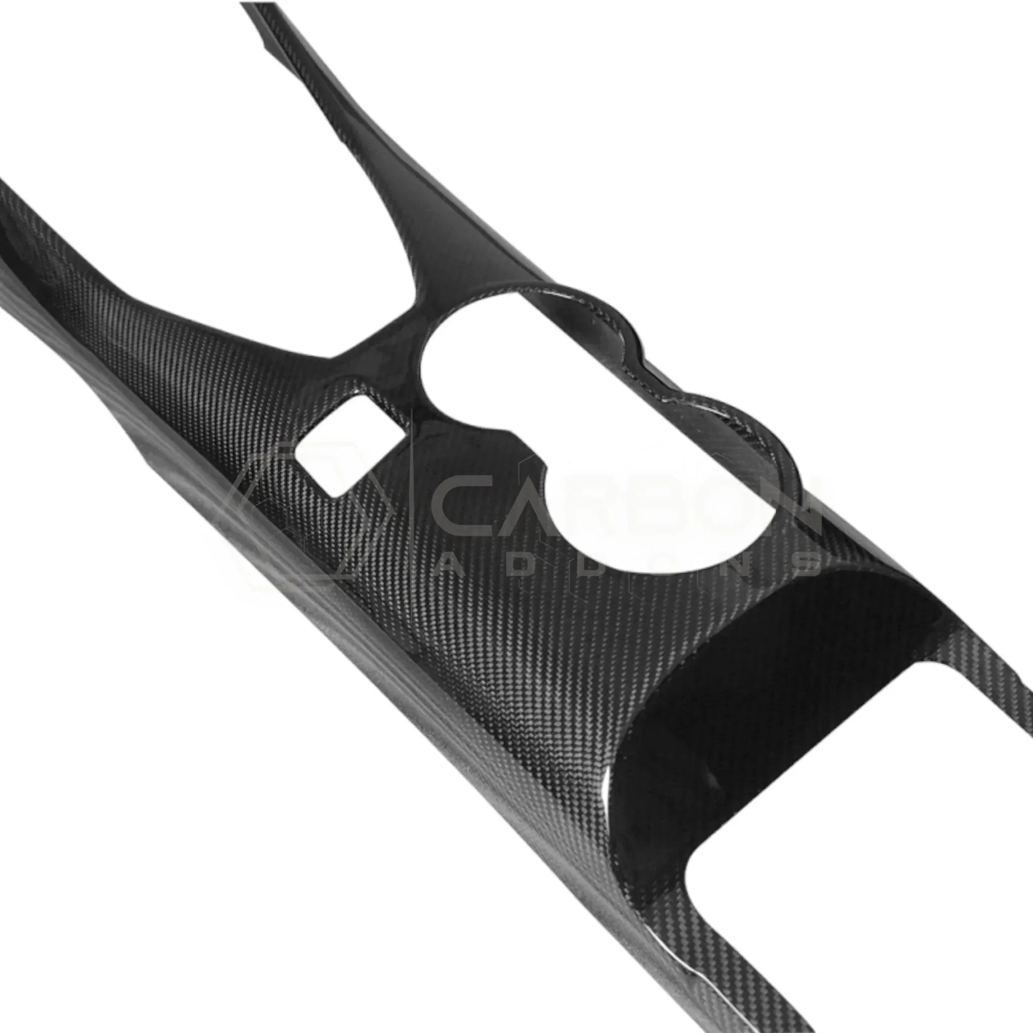 2024+ S650 Mustang Hard Carbon Fiber Center Console Trim Cover