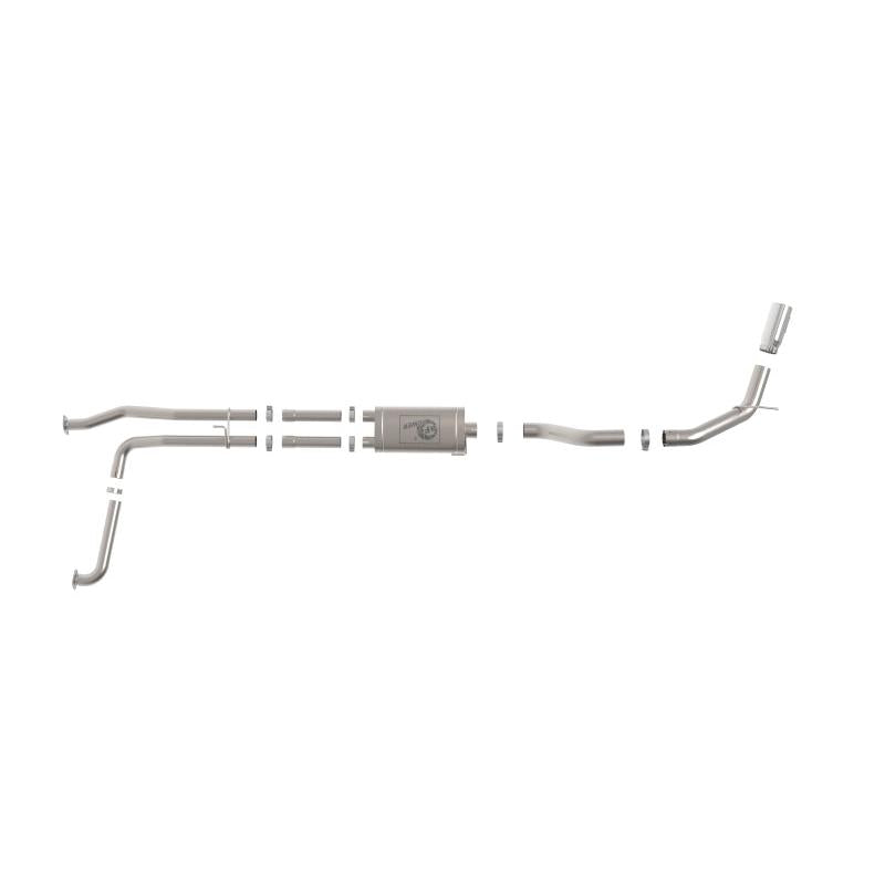 aFe MACHForce XP Exhausts Cat-Back SS-409 Nissan Titan XD 16-19 V8-5.6L - Polished Tip-SR1 Performance