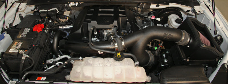 K&N 15-16 Ford F-150 2.7L V6 F/I Aircharger Intake Kit-SR1 Performance