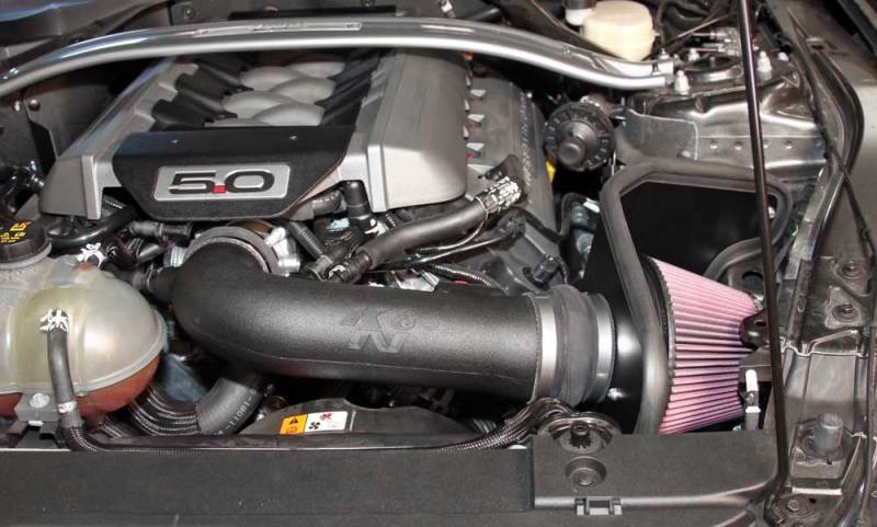 K&N 2015 Ford Mustang GT 5.0L V8 F/I Performance Intake Kit-SR1 Performance