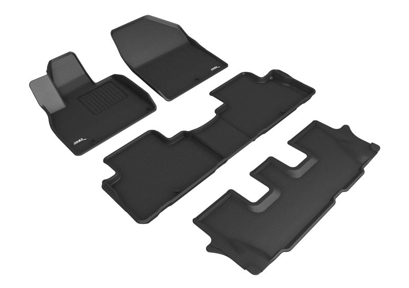 3D Maxpider 20-24 Kia Telluride 8-Seat Kagu Black R1 R2 R3-SR1 Performance