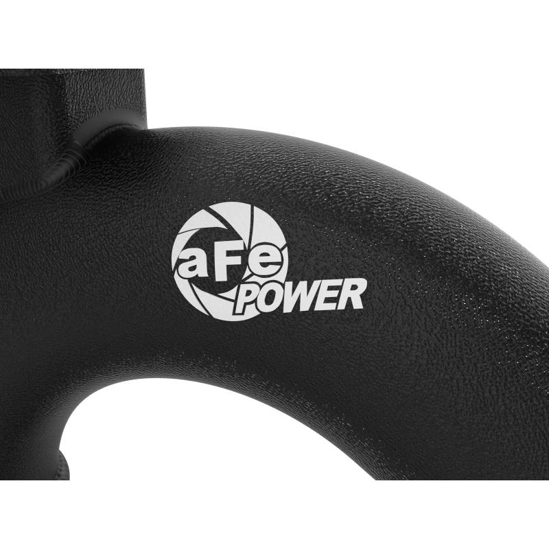 aFe Kia Stinger 18-22 V6-3.3L (tt) BladeRunner Hot Charge Pipe- Black-SR1 Performance