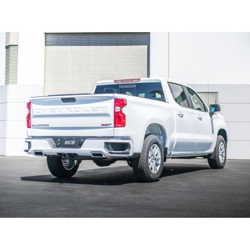 Borla 2019 Chevrolet Silverado / GMC Sierra 1500 S Type Catback Exhaust - 2.75in Pipe Diameter