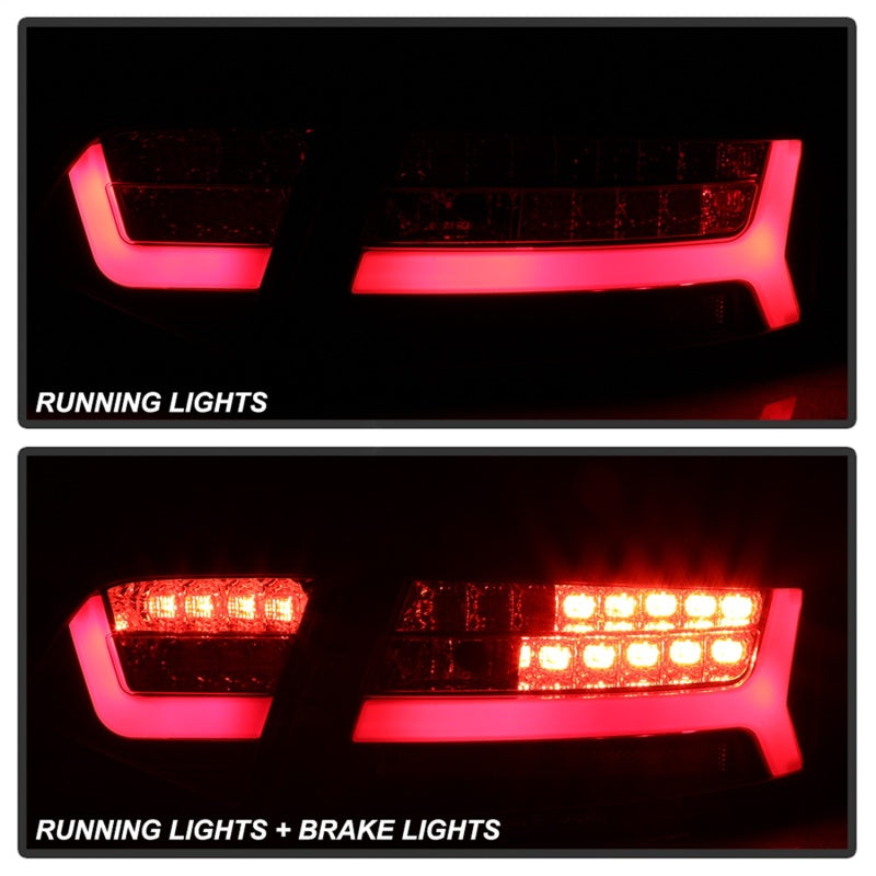 Spyder 09-12 Audi A6 LED Tail Lights - Black (ALT-YD-AA609-LED-BK)-SR1 Performance
