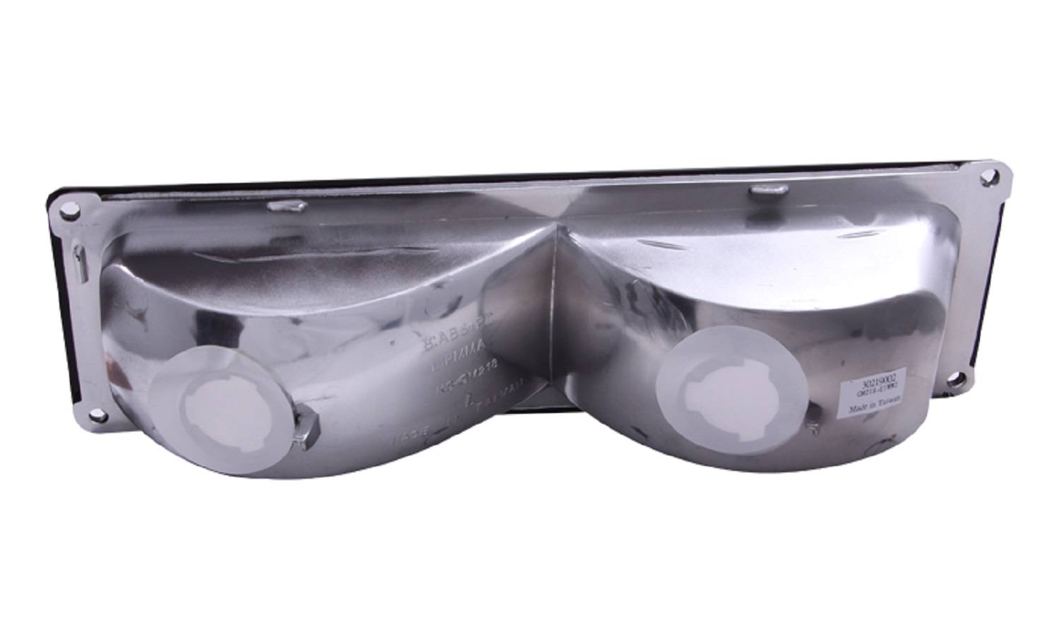 CHEVY/GMC C/K1500/2500 88-98 / C/K3500 88-00 / SUBURBAN 92-99 / BLAZER (FULL-SIZE) 92-94 / TAHOE 95-99 / YUKON 92-99 EURO PARKING/SIGNAL LIGHTS SMOKE LENS BLACK FRAME