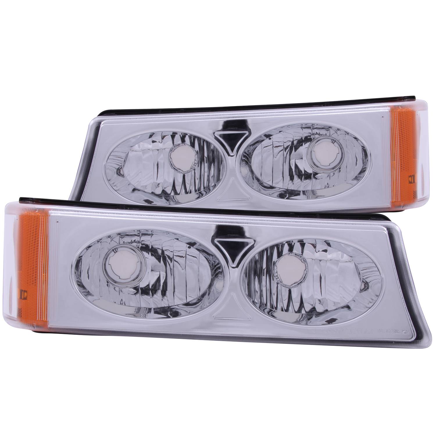 CHEVY SILVERADO / AVALANCHE 03-06 EURO PARKING/SIGNAL LIGHTS CHROME