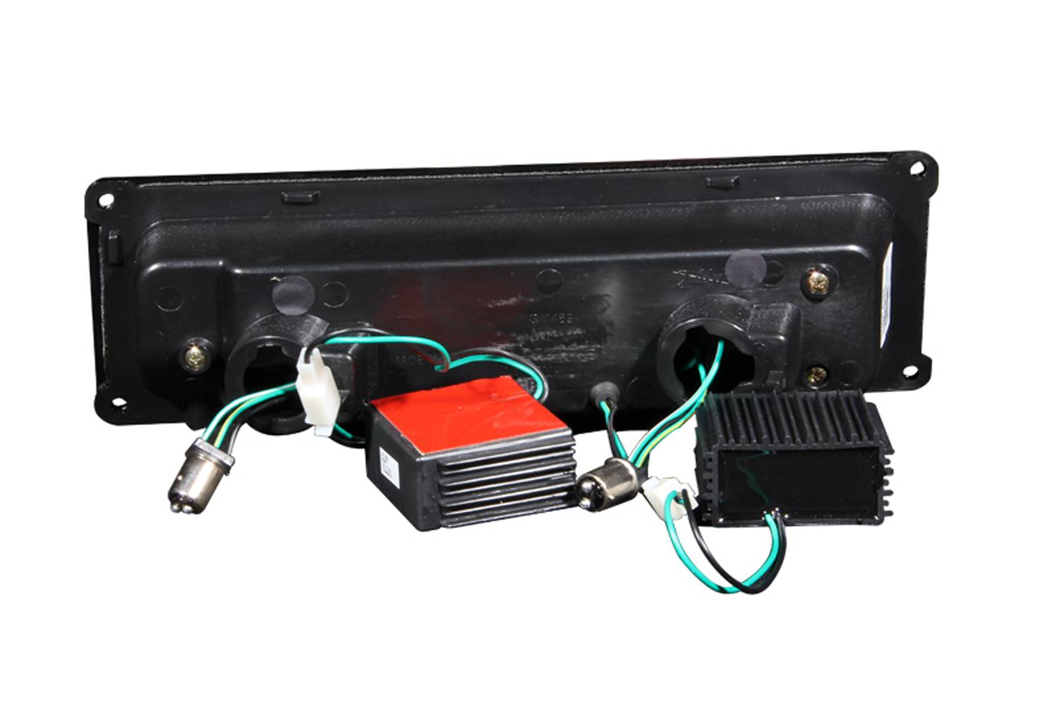 CHEVY/GMC C/K1500/2500 88-98 / C/K3500 88-00 / SUBURBAN 92-99 / BLAZER (FULL-SIZE) 92-94 / TAHOE 95-99 / YUKON 92-99 LED PARKING/SIGNAL LIGHTS BLACK