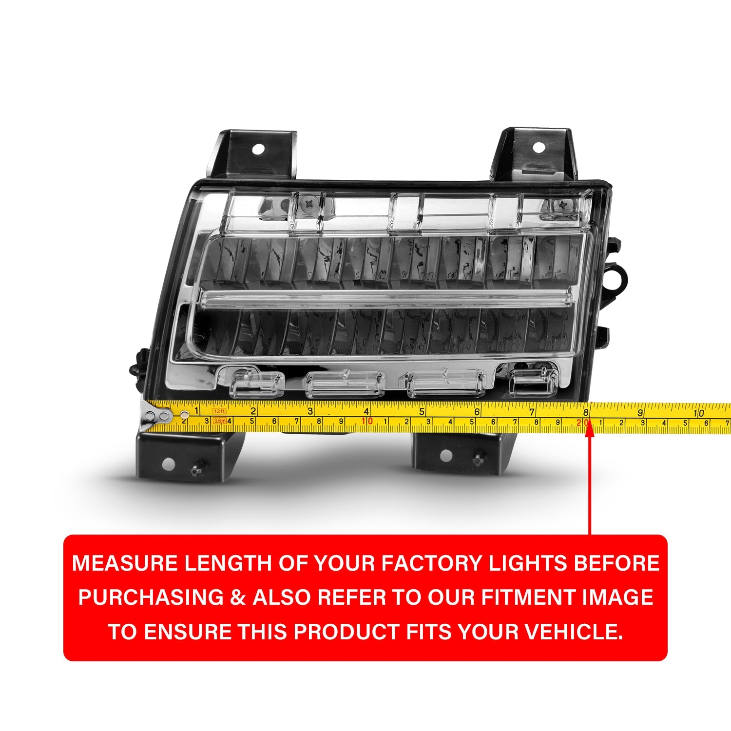 JEEP WRANGLER 18-25 FULL LED FENDER LIGHTS SMOKE W/ SEQUENTIAL SIGNAL (FOR SPORT, SPORT S MODEL HALOGEN FENDER LIGHTS)