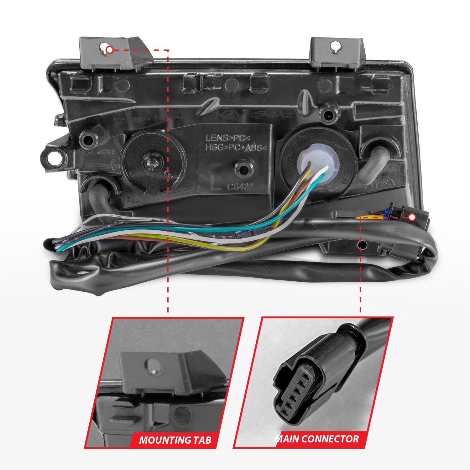 JEEP WRANGLER 18-25 / GLADIATOR 20-25 FULL LED FENDER LIGHTS SMOKE W/ SEQUENTIAL SIGNAL (FOR MODELS W/ FACTORY LED FENDER LIGHTS)