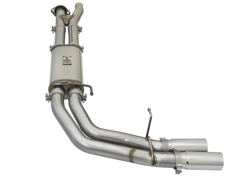 aFe POWER Rebel Series 3in 409 SS Cat Back Exhaust w/ Polished Tips 17 Ford F-150 Raptor V6-3.5L-SR1 Performance