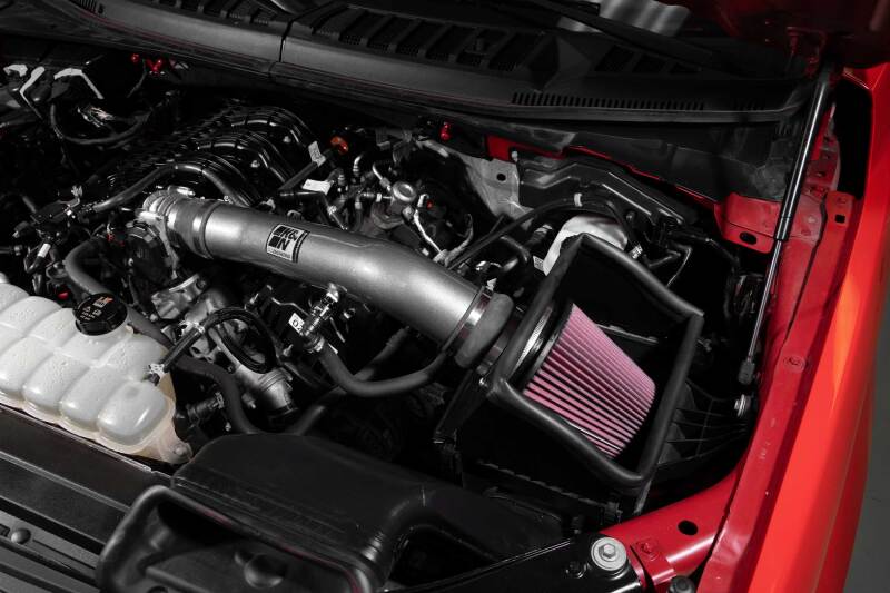 K&N 18-24 Ford F150 3.3L V6 Performance Air Intake System w/ Red Air Filter-SR1 Performance