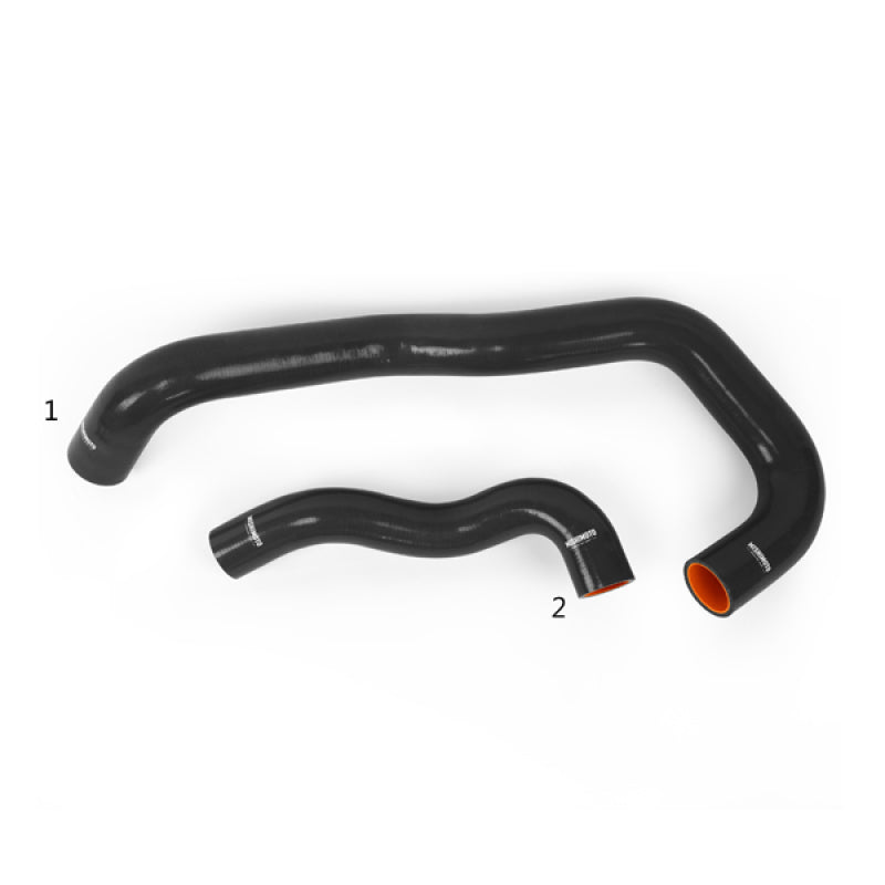 Mishimoto 05-07 Ford 6.0L Powerstroke Coolant Hose Kit (Twin I-Beam Chassis) (Black)