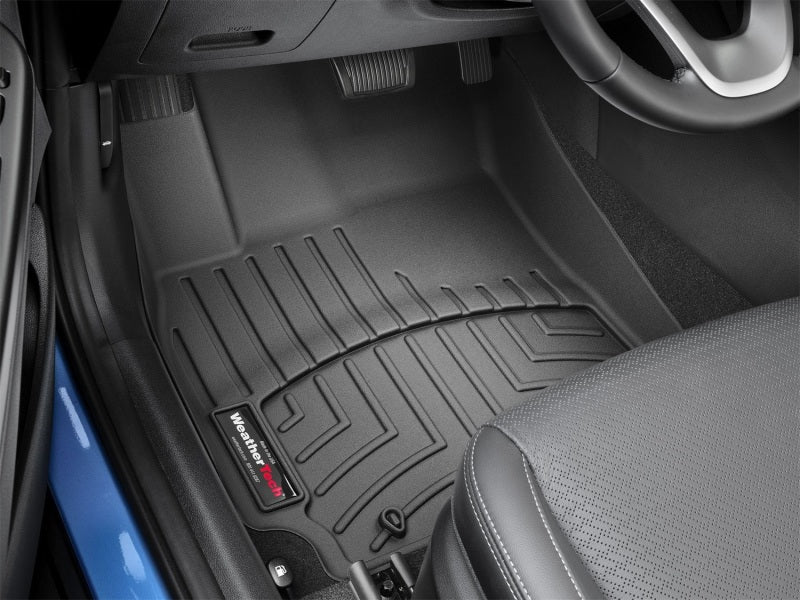 WeatherTech 4414131 Front FloorLiner DigitalFit for Hyundai Kona (2018-2020) – Black