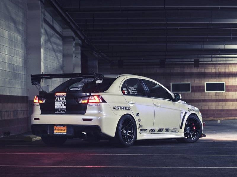 Spyder Mitsubishi Lancer/Evolution X 08-14 LED Tail Lights Blk ALT-YD-MITEVO1008-LED-BK-SR1 Performance