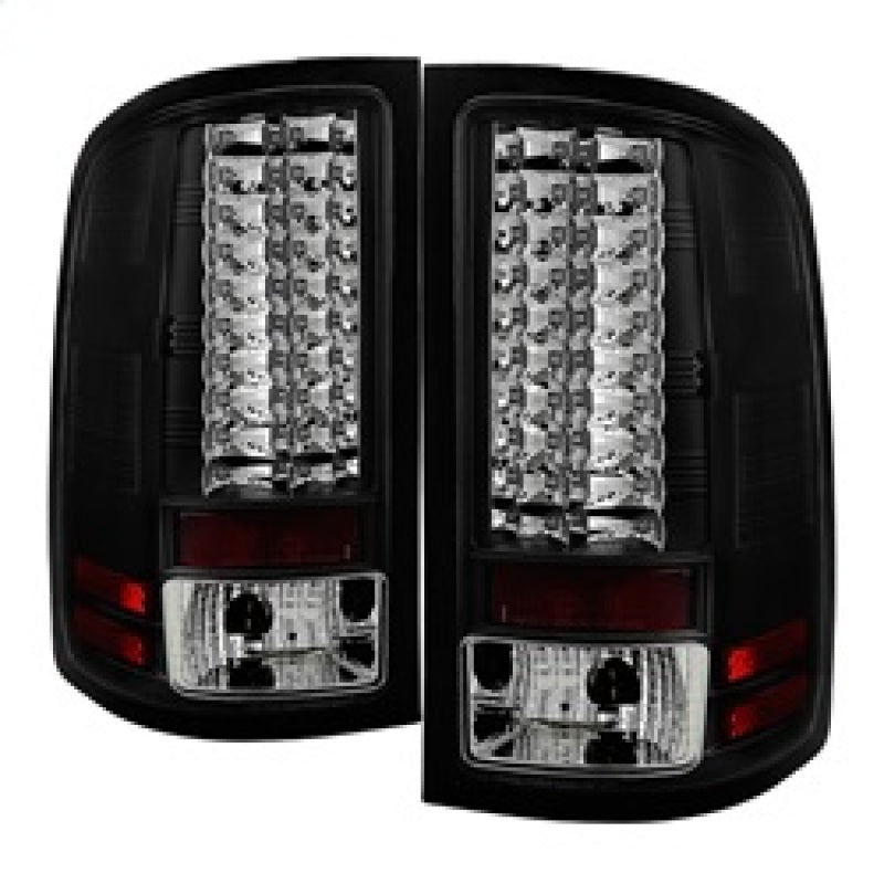 Spyder GMC Sierra 07-13 (Not fit 3500 Dually 4 Rear Wheels)LED Tail Lights Black ALT-YD-GS07-LED-BK-SR1 Performance