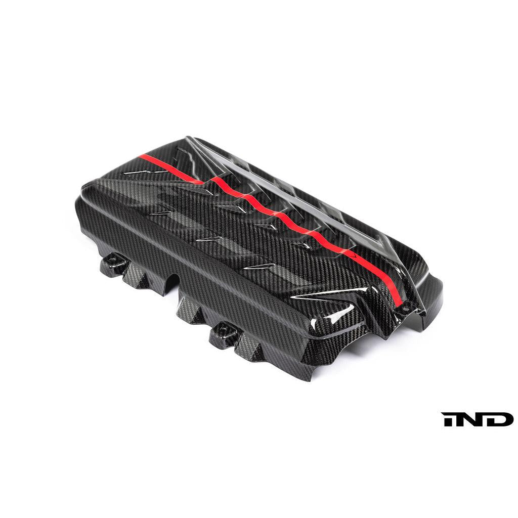 Eventuri Chevrolet C8 Corvette Black Carbon Engine Cover-SR1 Performance