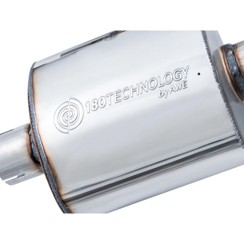 AWE Tuning 18-21 Volkswagen Jetta GLI Mk7 Touring Exhaust - Chrome Silver Tips (Fits High-Flow DP)