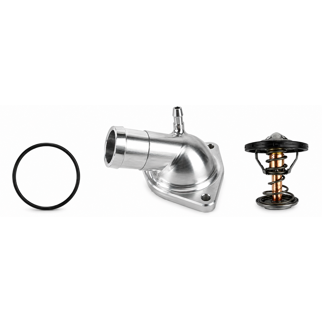 Granatelli Billet Thermostat Housing with 180°F Thermostat – GM LT 5.3L & 6.2L V8 - 530180