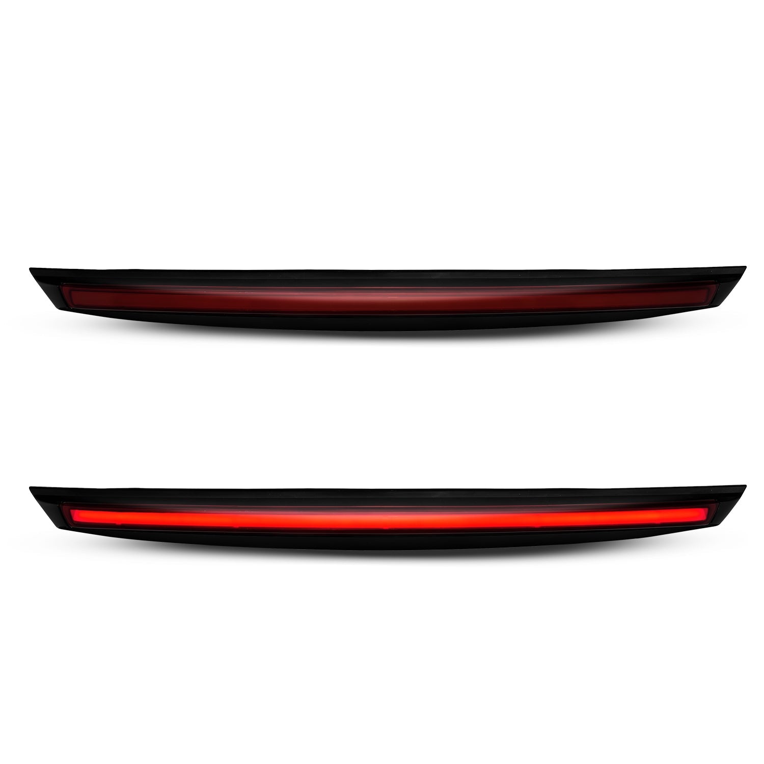 CHEVY SUBURBAN 1500/2500 07-14 / TAHOE 07-14 / GMC YUKON/YUKON XL 07-14 / YUKON DENALI 09-13 LED 3RD BRAKE LIGHT BLACK SMOKE LENS W/ SPOILER