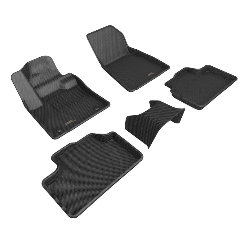 3D Maxpider 2023+ Volvo C40 Recharge Kagu Floor Mat- Black R1 R2 R3-SR1 Performance