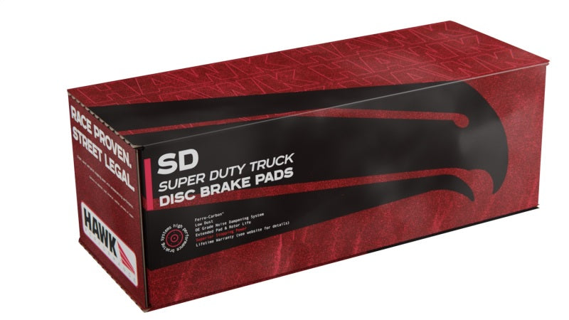 Hawk 08-10 Toyota Land Cruiser / 07-10 Tundra Super Duty Street Front Brake Pads-SR1 Performance