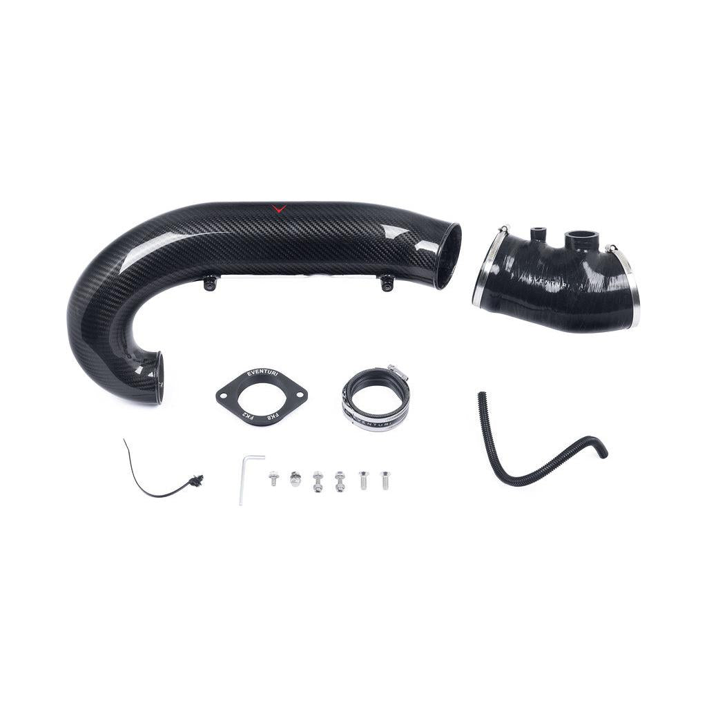 Eventuri FK8 Civic Type-R Carbon Charge Pipe - V3-SR1 Performance