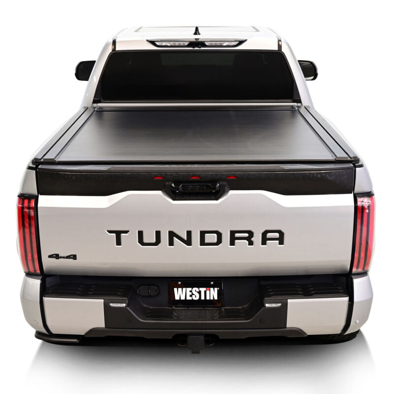 Westin 22-26 Toyota Tundra 5ft 5in Bed Electric Retractable Tonneau Cover – Black