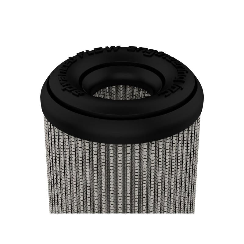 aFe MagnumFLOW Pro DRY S Universal Air Filter 4in F x 6in B x 4in T (Inv) x 8in H